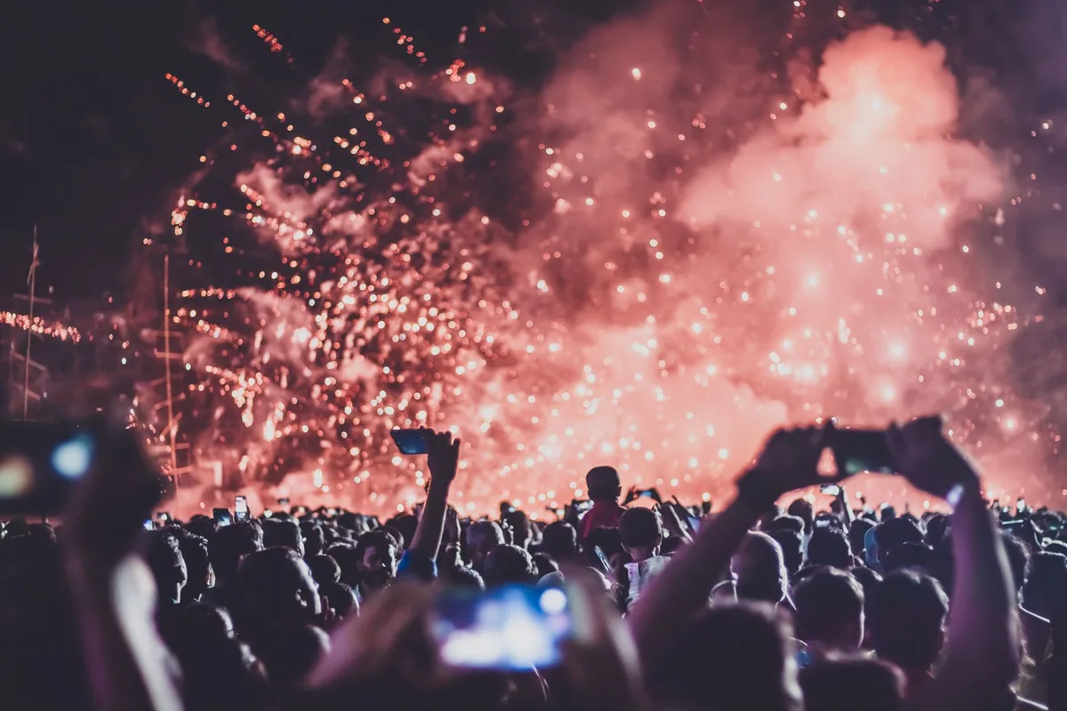Público em festival